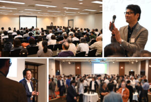 講師総会・懇親会の風景